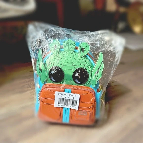 Loungefly Star Wars Greedo Mini Backpack new in packaging SOLD OUT - Picture 11 of 12